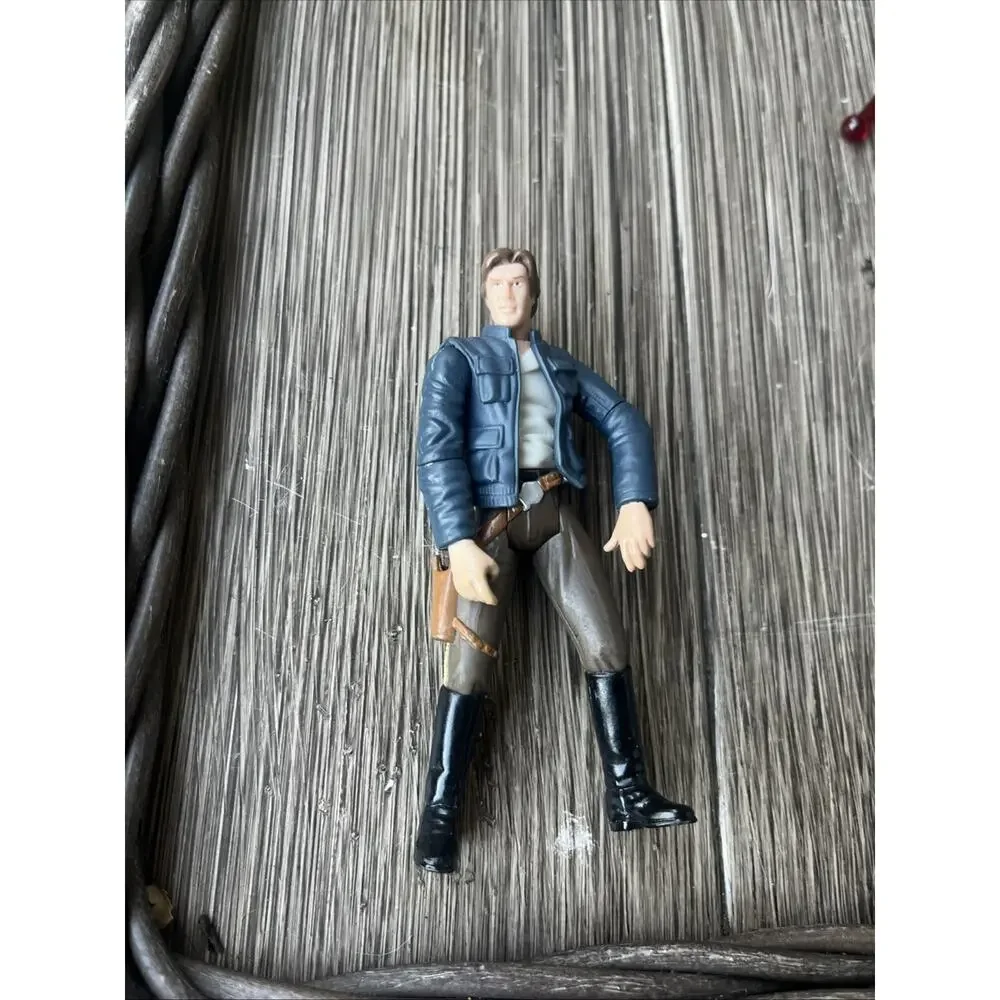 Star Wars POTF Bespin Han Solo 3.75” Figure 2000 Vintage Classic Jacket ESB
